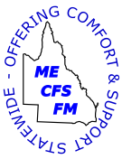 ME/CFS/FM SUPPORT ASSOCIATION QLD INC. Logo